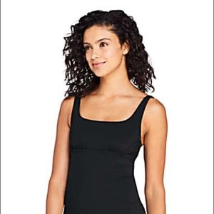 Women's Square Neck Underwire Tankini Top